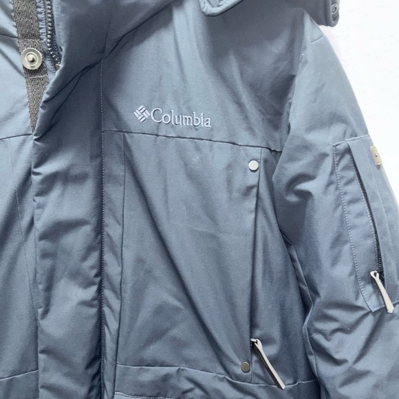 Columbia Navy Blue Winter Jacket Turbo down - Picture 3 of 13